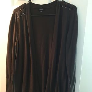 Small Olive Cardigan